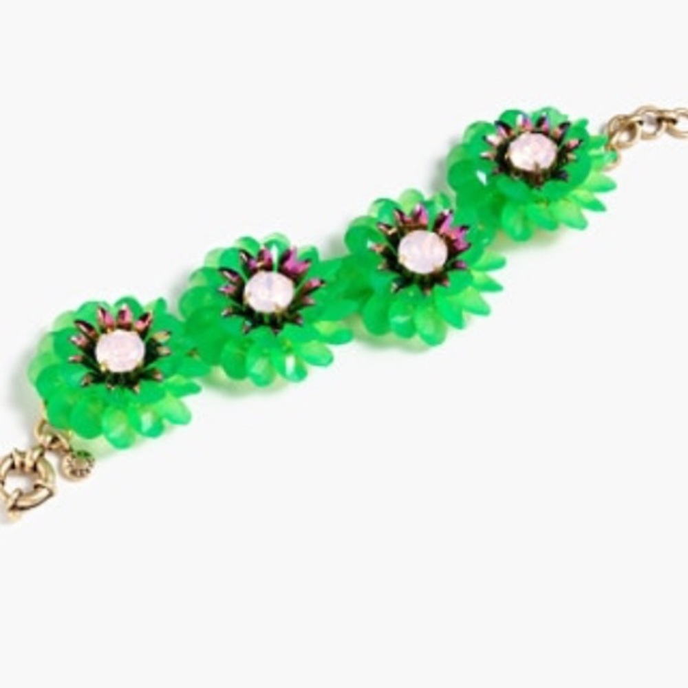 J crew Xenia crystal bracelet